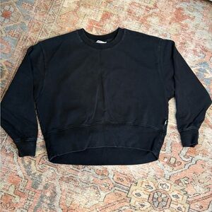 JoyLab Midnight Black Crewneck Top